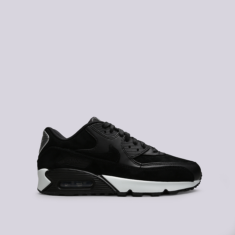 мужские черные кроссовки Nike Air Max 90 Premium 700155-009 - цена, описание, фото 1